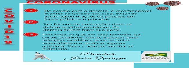 É a Câmara Municipal de Olho D'água do Borges/RN, preocupada com a saúde de seus munícipes.