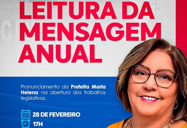 LEITURA DA MENSAGEM ANUAL