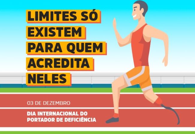 Dia Internacional da Pessoa com Deficiência.